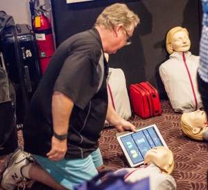 Howarths Business Services demonstrated the very latest in app-controlled First Aid devices