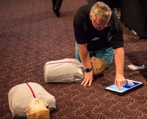 Howarths Business Services demonstrated the very latest in app-controlled First Aid devices